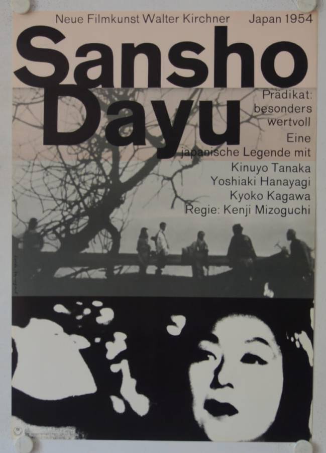 Sansho the Bailiff original release german movie poster